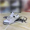 Creatieve Sneakers Model Souvenirs Sleutelhangers 3D Stereoscopische Basketbal Schoenen Sleutelhanger Man Auto Rugzak Decoratieve verrassingsgeschenken G1019