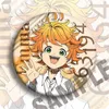 Pins broszki 12pcs anime japońska kreskówka obiecana odznaka cosplay Neverland yakusoku no Emma broszka broche