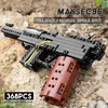 Mausers C96ピストルモデルガンビルディングブロックモールドキングミリタリーシリーズ14011 368ピースアセンブリレンガ子供子供のための誕生日おもちゃクリスマスプレゼント