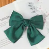 Materiał Bowknot Hair Clip Barrettes Woman Bobby Pins Fashion Biżuteria dla kobiet dziewczęta Will i Sandy