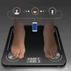 Sıcak Akıllı Vücut Yağ Ağırlığı Ölçekler Kat Dijital İnsan BMI Banyo Tartım Ölçeği Bluetooth LED MI Vücut Kompozisyon Ölçekli 17 Veri H1229