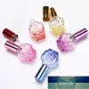 10 sztuk 10ml Kolorowe Róża Puste Szklane Perfumy Butelka Mała Próbka Przenośna Parfume Refillable Scent Opryskiwacz