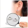 Clip op roestvrijstalen magneet Diamant oorbellen Stud Ear Clip oorbellen Dames Mens Fashion Jewelry Will en Sandy Cadeau