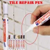 Grout Tile Refill Marker Pen Tile Gap Repair Bathroom Porcelain Filling Waterproof Mouldproof Cleaner Agents Renew Repair Tile cYL0258