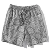 Elkmu hajuku streetwear shorts bandana paisley mönster mode sommar hip hop casual bottnar elastisk midja he917 210714