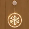 Dia 16,8 cm / 21 cm / 24 cm Dekoracje świąteczne 3D Akrylowe Wiszące LED Lights Party Decoration Home Decor