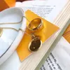 Ожерелье с подвеской, ювелирная цепочка из нержавеющей стали, подвеска брендового дизайна, ожерелье золотого, серебряного цвета с коробкой AME9260y