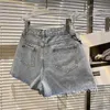 deat summer fashion women clothes high waist stone spliced bling tassels sexy shorts girl's s WR55205XL 210709