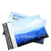 친환경 우편 가방 100 % 생분해 성 봉투 우편 백 화이트 블랙 다채로운 봉투 메일러 가방 25.5 * 33cm