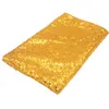 228x335 CM Prostokątny Stół Pokrywa Glitter Cequin Cloth Rose Gold Srebrny Tkaniny Do Wedding Party El Home Decoration 211103