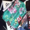 Classic spring and summer high quality scarves 180-90cm travel fashion flower pattern scarves