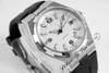V8F за рубежом 47040 Ultra-Thin Miyota 9015 Автоматические мужские часы 42 мм серебряные текстуры циферблатные маркеры черные резиновые ремень супер редакция часов PureTime C3