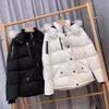 Gola de pele branca vermelha das mulheres dos homens para baixo jaqueta outwear ao ar livre doudoune homem feminino casaco de inverno parkas juntas roupas quentes3129203