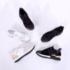 2021 Sneaker de alta calidad Zapatos casuales Zapatillas de deporte de cuero real Trainers Stripes Fashion Sport Zapato para hombre mujer con caja de gran tamaño 35-45