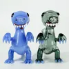 piattaforme petrolifere di dinosauro bong narghilè 2 colori in simpatiche pipe ad acqua disponibili per ragazze dab rig