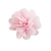 2 "ミニ12ソリッドカラーシフォン生地バラの花の付属の花のためのバラの花を飾る60pcs /ロット