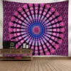 Mandala Goblen Renkli Bohemian Goblen Duvar Yatak Odası Için Asılı 130x150 cm Polyester Yoga Paspaslar Ev Dekorasyon 18 Desenler