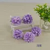 4.5cm模擬菊の花手作りDiy花輪レトロリビングルームホテルの装飾的なシルククロス花