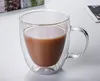 Tazze da caffè Doppia tazza di vetro Tazza Trasparenza Famiglia all'ingrosso Prezzo di fabbrica design esperto Qualità Ultimo stile Stato originale