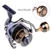 Ny Full Metal Wire Cup Fiske Reel Snided Metal Wire Cup Spinning Reel Fishing