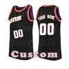 Mens Custom Diy Design Personlig Rund Neck Team Basket Jerseys Män Sport Uniforms Stitching och skriva ut något namn och nummer Stitching Yellow Black