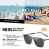 Sunglasses Pro 2022 Brand Design Men Polarized Vintage Square Sun Glasses Driving Travel Eyewear Zonnebril Heren PC1331