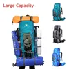 Mochila de senderismo de 80L de gran capacidad para hombres y mujeres, bolsa de equipaje para viajes al aire libre, mochila deportiva resistente al agua para acampar y escalar Q0721
