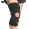 AOLIKES Spring Support Running Knee Pads Basketball Hiking Compression Shock Absorption Breathable Meniscus Knee Protector Q0913