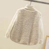 Autumn Fleece Waistcoat Women Winter White Vest Ladies Warm Thick Sleeveless Jacket Vests For Women 211101