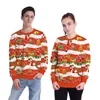 Men's Sweaters Women Man Ugly Christmas 3D Tree Candy Sock Bells Printed Xmas Pullovers Tops Couples Funny Sweatshirts Clothes