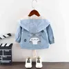Baby Girls Coats Cartoon Totoro Hoodies Jacket For Autumn Kids Sweatshirt Lovely Windbreaker Children Outerwear 211204