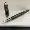 Yamalang Luxury Signature Ballpoint Pen Black Smooth Carbon Fiber Metal Hederliga skrivmaterial med LOGO231M