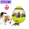 Hoopet Pet Dog Toy Leakage Food Ball Cat Intelligence Training Transparent Teeth Biting 2 Colors Y200330