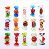 Custom Vintage Murano red Glass Sweets Candy Ornament Home desktop Christmas Decoration accessories Holiday party Gifts for kids 210811
