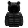 Casacos de bebê de inverno para bebês grossos veludo recém-nascido casacos meninas meninos com capuz jaquetas crianças outerwear 0-4 y bebê crianças snowsuit h0909