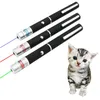 5mw laser laser canetas penas de gato vermelho verde azul luz roxo luz tricolor caneta de ponteiro usando aaa bateria xg0119