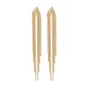 Dangle & Chandelier Vintage Tassel Drop Earrings For Women Gold Long Thread Chains Dangel Jewelry Kpop Party Earring 2022