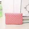 New Korean Storage Bag Folding Waterproof Large Capacity Shopping Bag Supermarket Zipper Flower Handbag