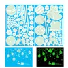 2021 Lysande Juldekorationer Elk Snowflake Glass Sticker Xmas Static Window Wall Stickers