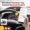 Thinkcar-Batterietester ThinkingEasy Automotive Tools Health Charger Analyzer 11-16V Spannungstest Diagnosewerkzeug