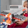 Barnhandbok Eva Soft Bullet Toy Guns Blaster Plast Shooting Toy Launcher Pistol Silah för Boys Barn Outdoor Games