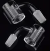 5mm Bottom Flat Top Quartz Banger Accessori per unghie con vetro colorato Carb Cap Terp Pearl 10mm 14mm 18mm maschio femmina per Dab Rig