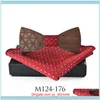 Cou Mode AessoriesCravates en bois Bowtie Washington Dc Père Fils Noyer Bois Noir Noeud Papillon Ensemble Avec Foulard Dans Une Boîte Pour Femmes1 Goutte