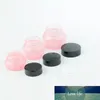 5pcs 15g/30g/50 g di vetro rosa vuoto bottiglie di crema facciale cosmetica per le labbra Jar valtaliere campione Viale per campeggio ambra ambra