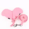 Cute Angel Pet Dog Leashes and Collars Set Puppy Leads for Small Cats Designer Wing Adjustable Dogs Harness Pet id new 226C3