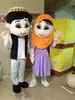 High quality lovers Mascot Costume Halloween Christmas Fancy Party Dress Cartoon Character Suit Carnival Unisex Adults Outfit