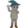 Halloween Blue Snowman Mascotte Kostuum Hoge Kwaliteit Personaliseer Cartoon Anime Thema Karakter Volwassen grootte Carnaval Christmas Outdoor Party Outfit