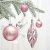 Valery Madelyn 50 stks Kerstballen Sneeuwvlok Hangers Kerstboom Opknoping Ornamenten voor Home Xmas Year's Festival Decor 2111104