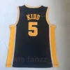 NCAA California Golden Bears College 5 Jason Kidd Trikot Herren Basketball University Schwarz Teamfarbe Für Sportfans Atmungsaktives Shirt Reine Baumwolle Gute Qualität