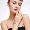 Gouden Armband Luxe Armband Vrouwelijke Roestvrijstalen Schroevendraaier Armbanden Paar Heren Dames Mode-sieraden Pasen Valentijnsdag Cadeau Voor Meisje Charm Armbanden